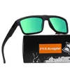 Sonnenbrillen Fox Knight Marke Männer Polarisierte Sonnenbrille Fashion Square Frauen Sonnenbrille Männliche Brillen Fahren Goggle UV400 Objektiv de sol hombre YQ240120