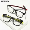 KANDREA 2020 1 + 5 clip Tr90 Vierkante Dames Zonnebril Magnetische Clip Dual Purpose Brillen Mode Heren Brillen Rijden Zonnebril YQ240120