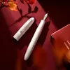 LT Hongdian N23 Fountain Pen Rabbit Year Limited Men Women Onder Tething Office Office Taving Pen Gold Corving for Gift 240119