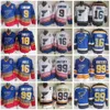 Aangepaste heren dames jeugd kinderen St. ''blues''18 Tony Twist Jersey 16 Brett Hull 9 Doug Gilmour 99 Wayne Gretzky Vintage Klassiek Blauw Wit 2400 5297