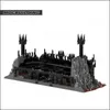 الكتل UCS BARAD-DUR MOC Building Rings Movie Dark Tower Technology Bricks DIY SESSS SETS COLLECT