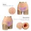 Acessórios de traje de silicone realista vagina calças crossdresser sexo artificial falso boxer roupa interior transgênero drag queen masculino para feminino