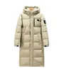 22FW Designer Mens Womens Long Down Jacket Canada North Winter Hooded Płaszcz Ski Pieczenia Ostrocie Outdorek 1Y4DB