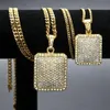 Maßgeschneiderter Anhänger im Hiphop-Stil, 14 Karat echtes Massivgold, Iced Out, Moissanit-Diamant, funkelnder Anhänger für Herren-Halskettenschmuck