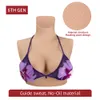 Accessoires de costumes 6ème génération sans huile faux seins formes respirant énorme sein Silicone transgenre glisser reine transexuelle crosscommode