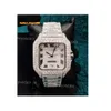 أفضل جودة السعر حركة أوتوماتيكية مخصصة مخصصة مصنوعة Def VVS Moissanite Diamond Iced Out Hip Hop Watch for Men