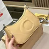 2024 Sac à chaîne de mode populaire Sac à main de luxe Designer Sac à main en cuir de haute qualité pour femmes Sac à bandoulière à fermeture éclair dorée Sac de luxe