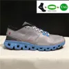 على حذاء على أحذية الجري الجديدة X Designer Sneakers Triple Black White Ash Sploy Gray Aloe Storm Red Red Men Red Orange Low Fashion Mens Womens Sports Trainer