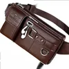 Capacity 2024 Site Chest Waterproof Waist Bag New Fashion Construction Men's Live Large Leather Texture Multifunctional Messenger bags