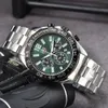 2024 mężczyzn luksusowy projektant automatyczny kwarcowy tag zegarek męski Mens Auto 6 Hands zegarki na rękę