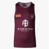 Magliette da esterno Harvey Norman QLD Maroons 2024 Maglia da rugby Australia QUEENSLAND STATO DI ORIGINE NSW BLUES Maglia da allenamento per la casa 4097