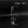 wholesale Needle Bottle Plastic Long Thin Tip PET for ELiquid 10ml 15ml Empty E liquid Juice Dropper Bottles with Childproof Cap For Oil LL