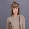 Bandanas Maple Beanie Stylish Knitting Hat Fashionable Windproof Warm Cold Weather