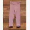 Pantalones 2-7Y Pantalones para niñas Otoño Invierno Niños Leggings cálidos Medias Algodón sólido Estiramiento Niños Tejer