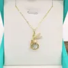 Real Fairy Design Dancing Angel Pendant Fine Solid Gold Natural Diamond Necklace Jewelry