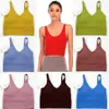 2023yoga Outfit Lu20 u Tipo Back Align Canotte Abbigliamento da palestra Donna Casual Corsa Nude Stretto Reggiseno sportivo Fitness Bella biancheria intima Gilet Camicia Jkl123 Taglia 5KVT