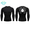 Herren T-Shirts Anime Hunter X Hunter Spider Herren Cool Dry Kurzarm Kompressionsshirts Gym Sport Baselayer T-Shirts Tops Athletic Workout J240120