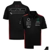 オートバイアパレル2023 F1 Tシャツフォーマ1レーシングチームシャツモータースポーツカーファンTシャツメンズレディーススポーツファッションOネックトップ