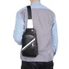 Trend Handsome One New Casual Men's Crossbody Chest Waterproof Business Trip Bag Shoulder Fashion