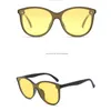 Sunglasses Polarized Men Women Night vision Sunglasses Car Driving Yellow Lens Vintage Cat Eye Shape Male Sun Glasses High quality YQ240120