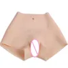 Accessori per costumi 2TH Silicone Realistico Figa Pantaloni Hip Enhancer Falso Vagina Crossdress Transgender Intimo Sexy Butt Imbottitura Shapewear