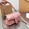Дизайнерские сумки для плеча дизайнеры серого кремового розового кросса для тела мягкие сумочки Мини