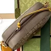 10a Ophidia tiger tote axelväska lyxiga kvinnor handväskor crossbody messenger kamera väskor man designer koppling sadel väska mode canvas runda hobo kedja jämnt väskor