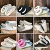 Scarpe da donna di lusso stella Sneakers Slip-on Scarpe pelose Argento lucido Classico bianco Do-old Dirty Designer Uomo Donna Scarpa casual Personalizzata