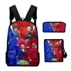 Sacs Fashion Children Kids School Sacs Sacs Sacs mignons 3pcs / set Beyblade Burst Evolution Étudiant sac à dos pour adolescents Bag Mochila Rucksack