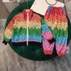 Bebê moda crianças designer roupas conjunto hoodies e calças meninas meninos agasalho designers de luxo carta manga longa hoodie