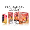 15000 puflar orijinal fluumbox dijital fluum kutusu şarj edilebilir tek kullanımlık vape 25ml 650mah 12 lezzetler vape kalem