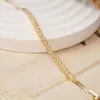 Moda AU750 Real Pure Gold Pawnable Link Łańcuch 0,32ct Diamond Bransoletka Bransoletka Fine Jewelry Bracelets