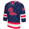 Ole Miss Hockey Jersey Eli Manning Antony Patrinos Cameron Parent Conor Huie Bryce Campo Aiden Lean Marcus Eldredge Kurt Lindhorst Luke G 1781