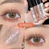 Oogschaduw HEALLOR Vloeibare oogschaduw Markeerstift Waterbestendig Glanzend Blijvende vlokken Monochromatisch Glitter Fleuren Zijderups Makeup ToolsL231115