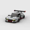 كتل RS6 R8 GT3 Quattro S1 Sports Carn Building Building Model Model Model Bricks DIY Guzzles Toys For Children Boys