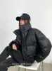 Vrouwen Trenchcoats Streetwear Dikke Korte Parka Vrouwen Mode Winter Warme Gezwollen Zakken Katoen Gewatteerde Vrouwelijke Casual Jas