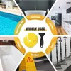 Tappetini da bagno 12 pezzi adesivi antiscivolo a forma di anatra sicurezza antiscivolo doccia vasca da bagno decalcomanie tappetino piscina accessori per il bagno