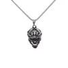 Pendentif Colliers Punk Hip Hop Hell Goblin Découpe Crâne Collier Hommes Femmes Gothique Vente Bijoux Cadeaux