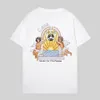 Męskie T-shirty Kobieta TEE Summer Modna druk T Shirt Man Casual Short Rleeve Damskie T-shirt Streewears Women Tops Ubranie S-3xl