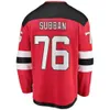 Hóquei New Jack Hughes Jersey Jesper Bratt Tyler Toffoli Dougie Hamilton Timo Meier Jonas Siegenthaler Erik Haula John Marino Devils 3354