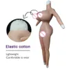 Accessoires de costumes X Cup Giant Fat Fesses Body Silicone Seins Formes Faux Seins pour Cosplay Drag Queen Transgenre Crossdresser