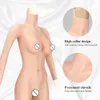 Costume Accessories 6G Upgrade NO Oil Silicone 9-point Bodysuit with Arms Internal Floating Point Design Absorbs Sweat Fake Boobs Breast Forms