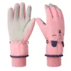 Gants de ski chauds d'hiver pour enfants, mitaines de motoneige, imperméables, gants de sport de snowboard, pour garçons et filles, licorne, 240118