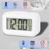 Relógios de mesa de mesa LED LED Digital Clock eletrônico Digital Alarm Screen Relógio da área de trabalho para o escritório da luz do escritório de casa