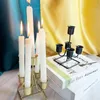 Candle Holders Europe Wrought Iron Holder Wine Cup Candlestick Ornament For Romantic Dinner Wedding Table Decoration Candles Stand