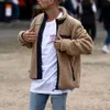 Hot Selling Men's Casual Trend In Spring And Autumn, Loose Fitting And Fashionable Cashmere Cardigan Jacket