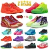 Kids Shoe Lamelo Ball MB.01 2.0 Men Basketball Shoes Rick and Morty MB01 Queen City Black Sunset Glow Red Blast Green Gread Melo MB 01 Women Mens Sneakers QJX