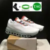 Chaussures de créateurs de haute qualité 2023 Nova Running Hommes Designer Cloudnova Forme Femmes Rose Blanc Perle Cloudmon Cloudster Mon Cloudster Baskets Surfeur Entraînement