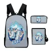 Sacs Fashion Children Kids School Sacs Sacs Sacs mignons 3pcs / set Beyblade Burst Evolution Étudiant sac à dos pour adolescents Bag Mochila Rucksack