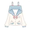 Clothing Sets Kindergarten Sweet And Cute Jk Uniform Spring Summer Long Short-sleeved Sailor Suit Anime Character Cosplay Costume